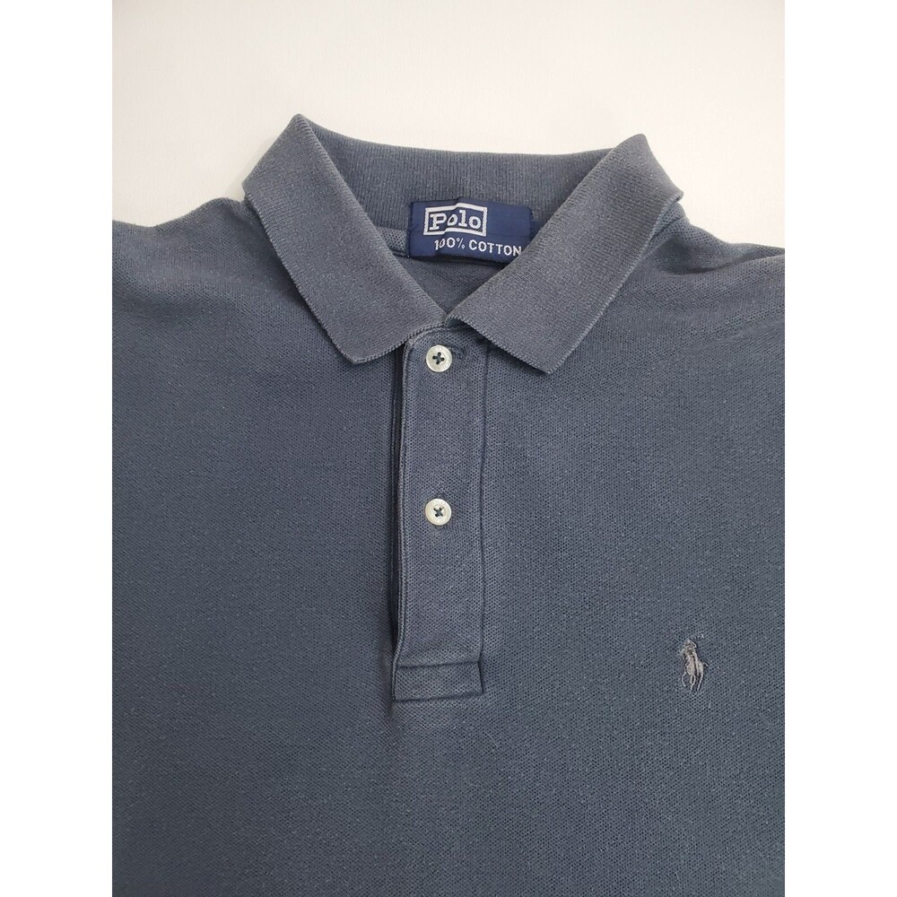 Polo By Ralph Lauren Men's Short Sleeve Polo Shirt Blue, XL